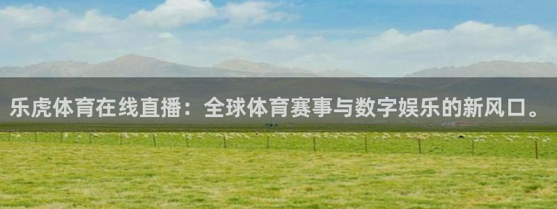 乐虎体育在线直播：全球体育赛事与数字娱乐的新风口。