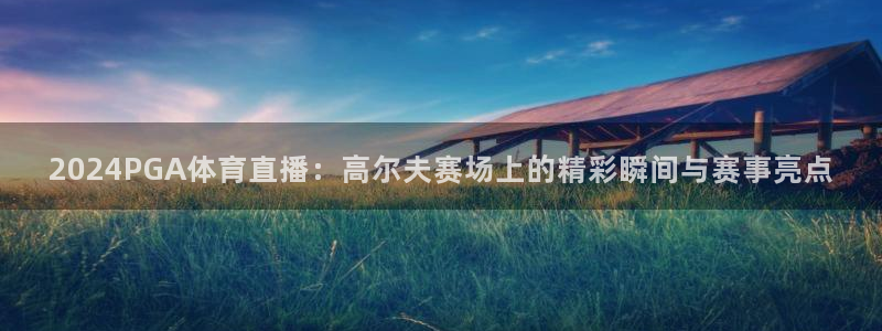 2024PGA体育直播：高尔夫赛场上的精彩瞬间与赛事亮点