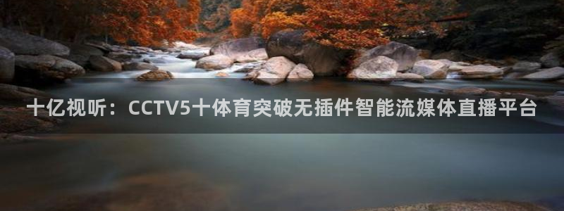 十亿视听：CCTV5十体育突破无插件智能流媒体直播平台